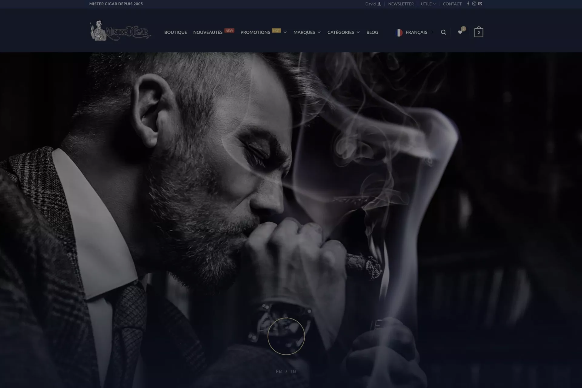 site internet mister cigar