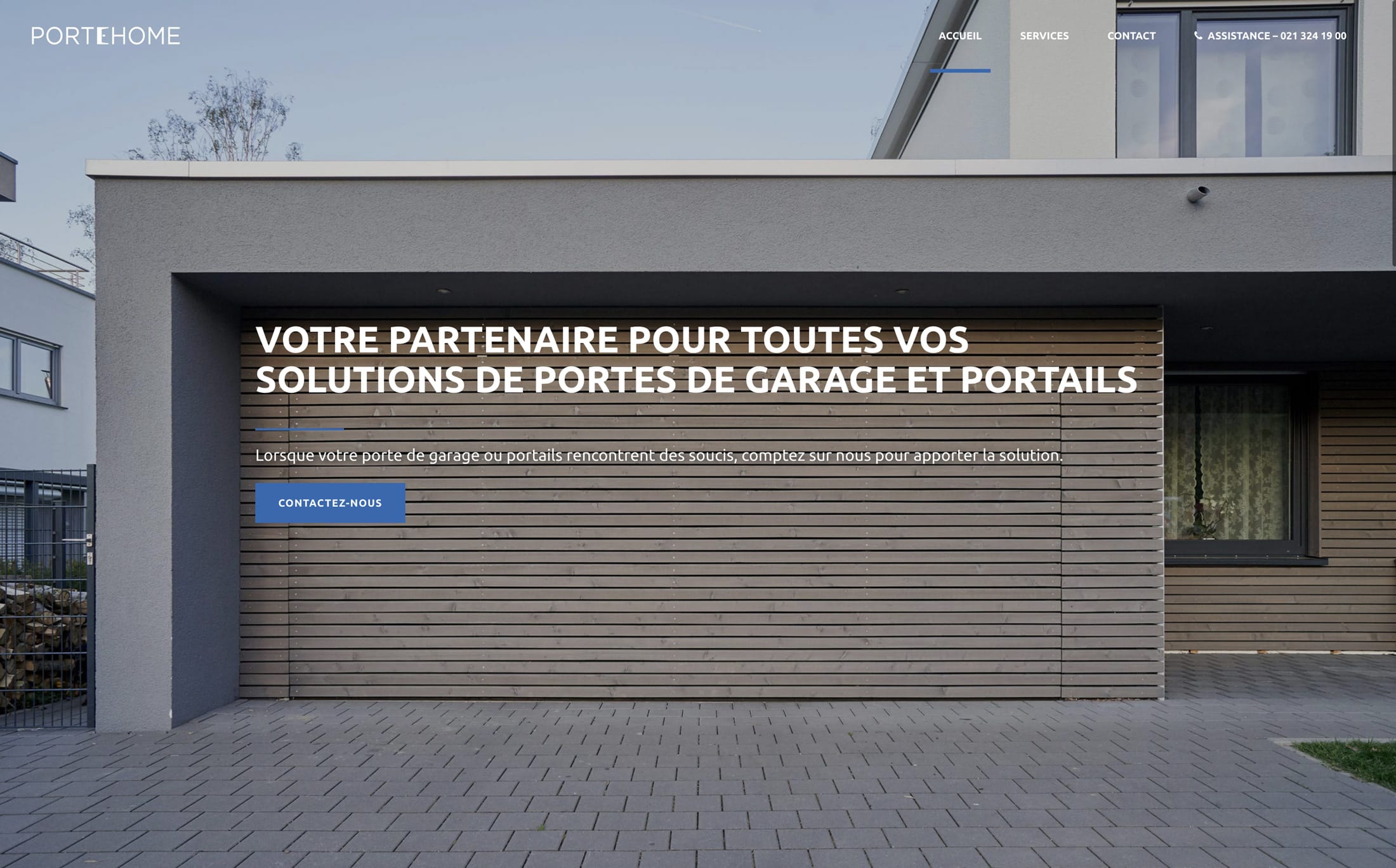 Site internet porte home
