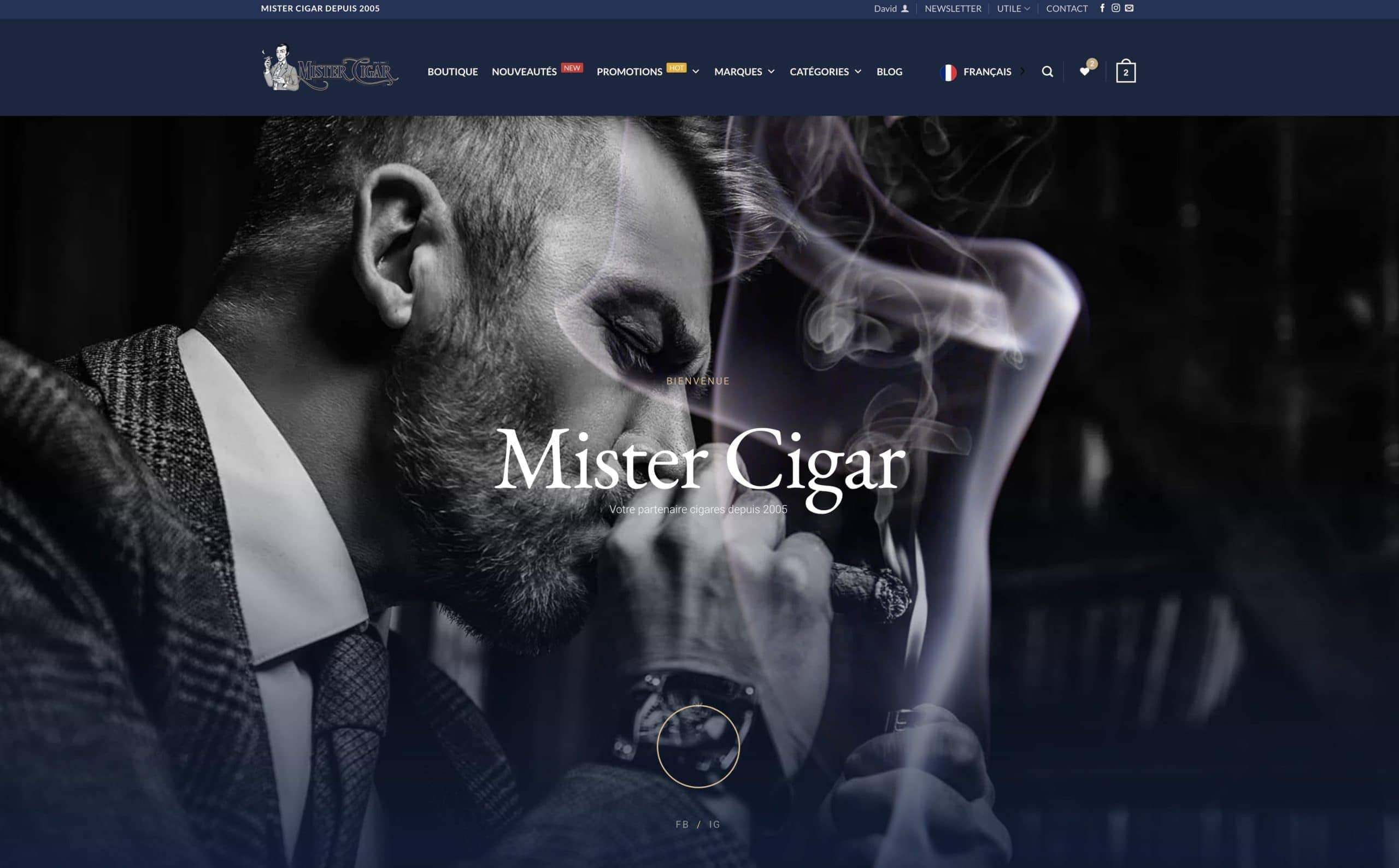 site internet mister cigar