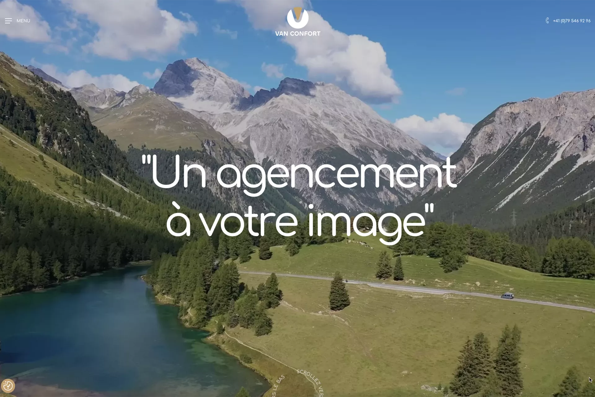 Site internet Van Confort By Creavolution Freelance 2024