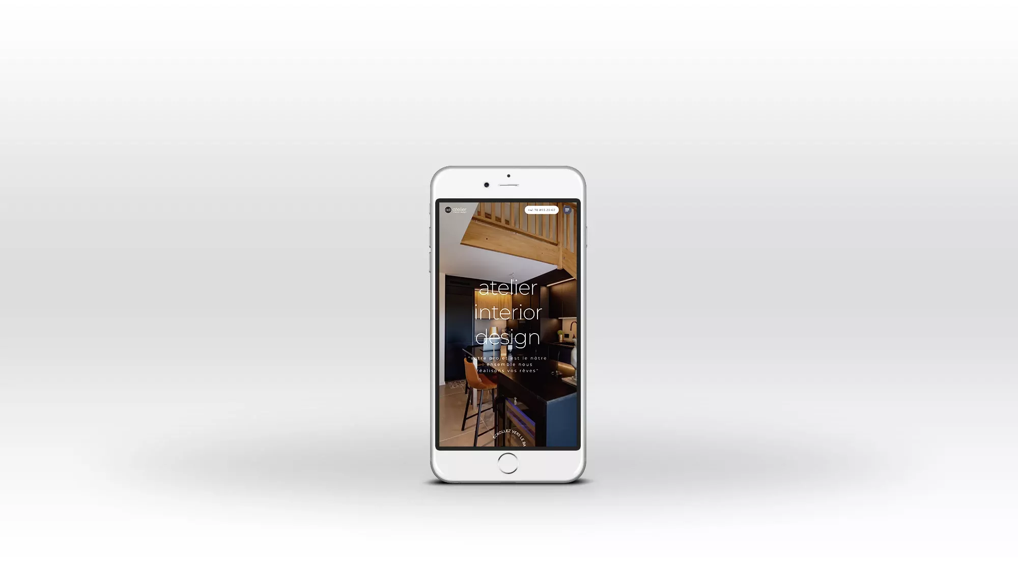 atelier interior design site internet 2025 by creavolution