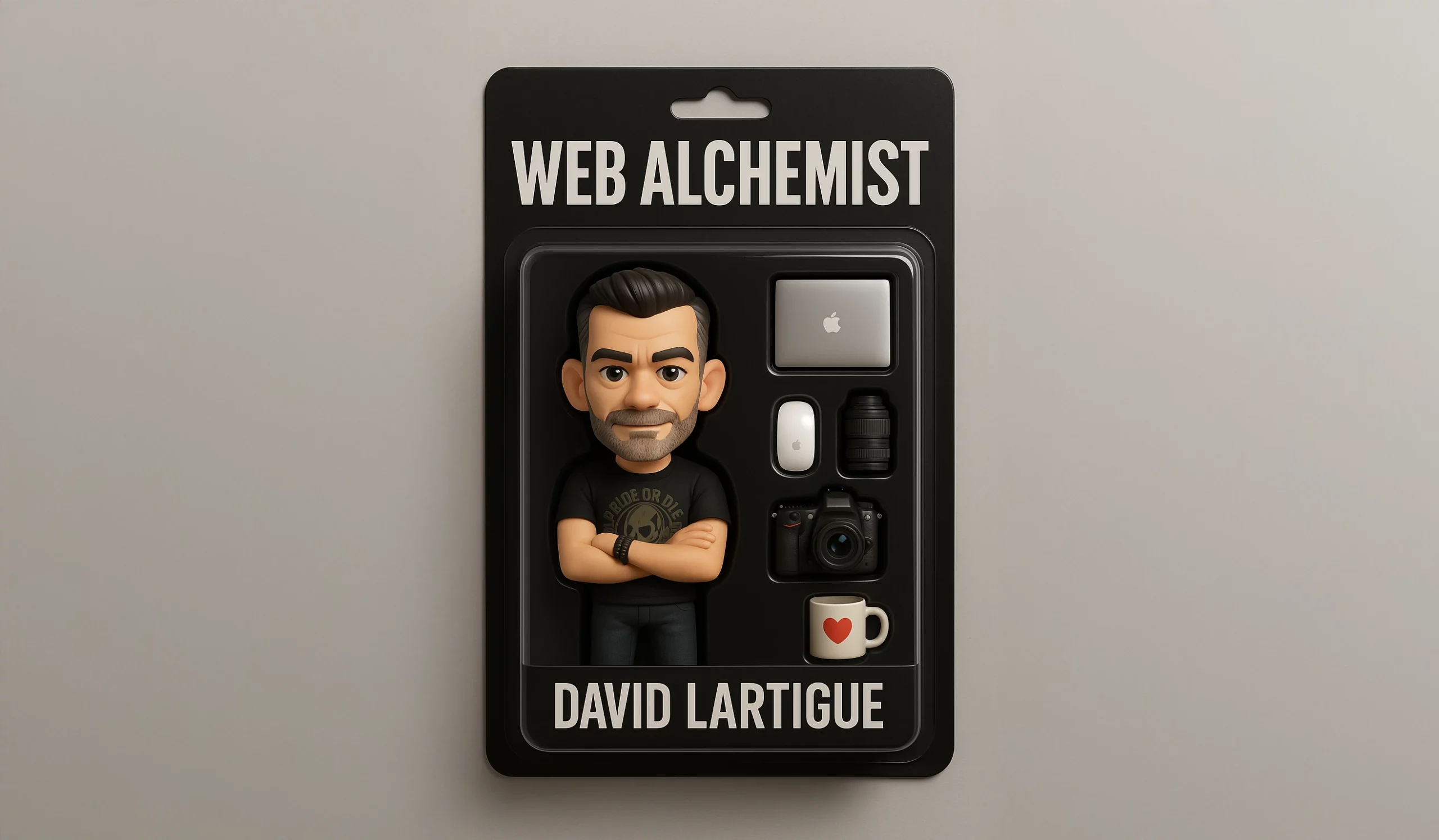 figurine 3D David Lartigue Web designer Chatgpt