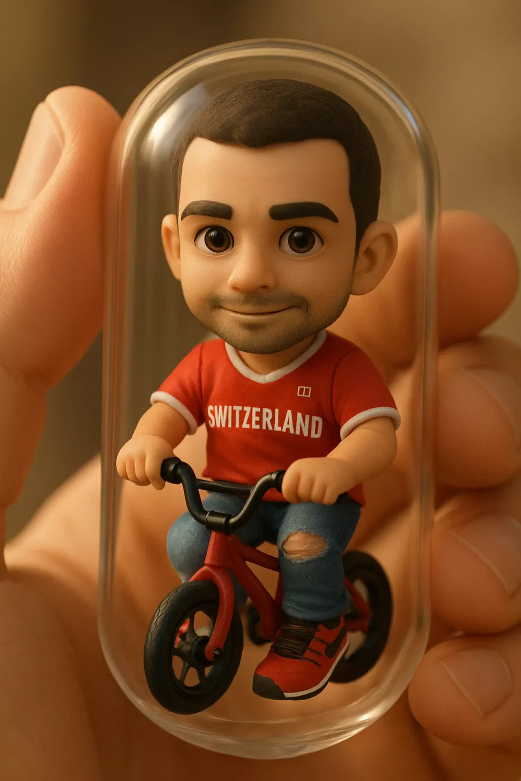 figurine chibi, cyberpunk, David Lartigue Web designer Chatgpt