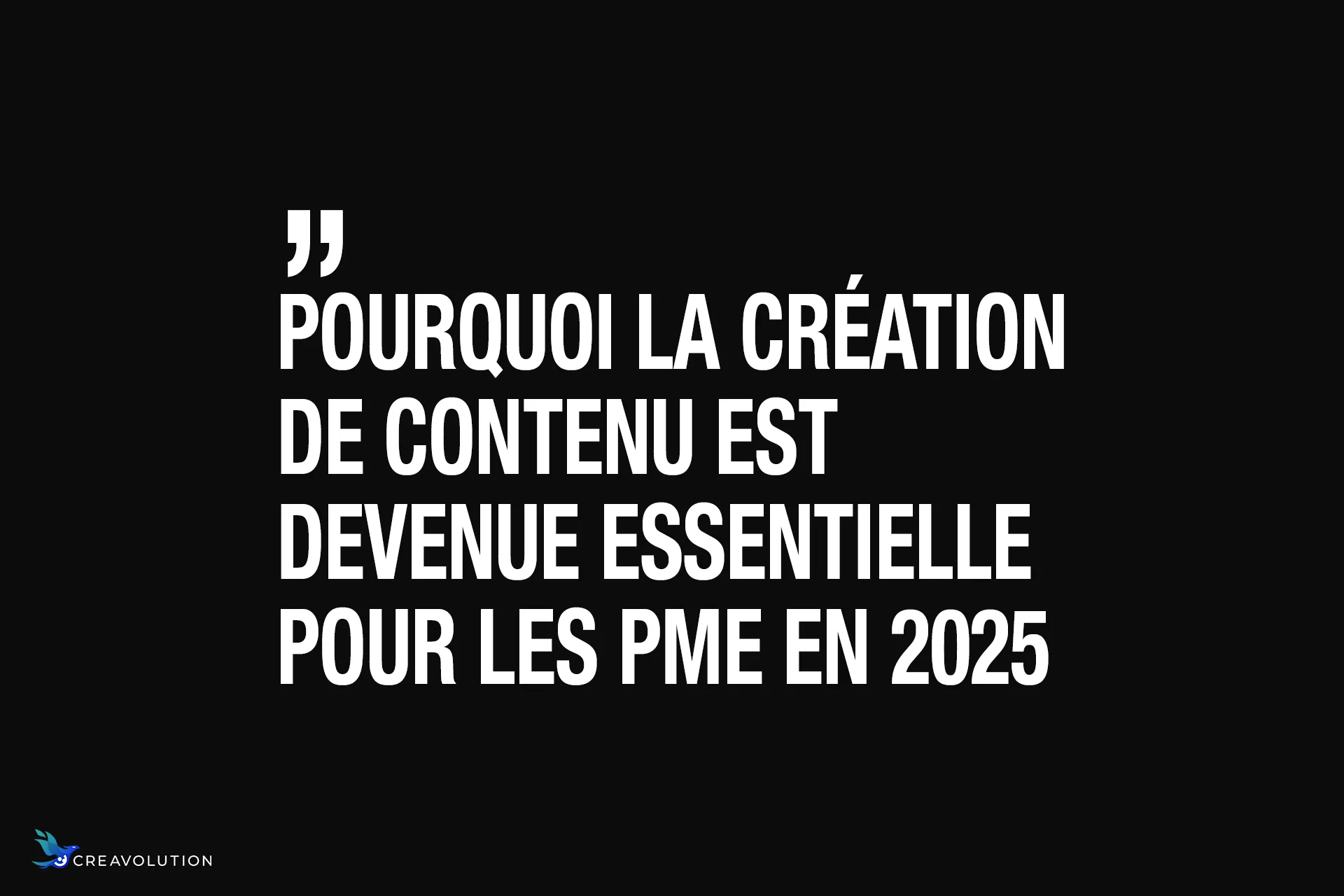 Pourquoi la création de contenu est devenue essentielle pour les PME en 2025