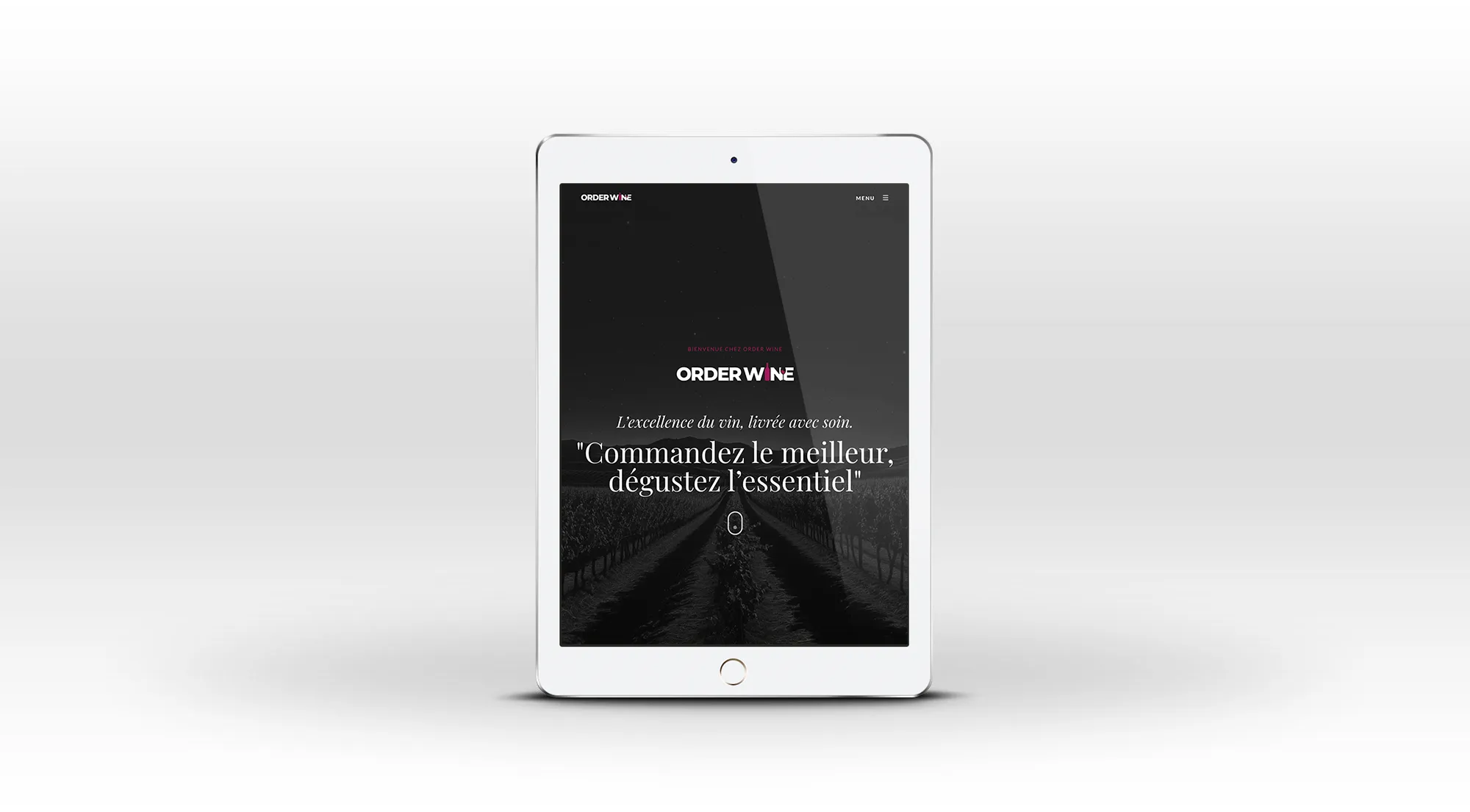 Site internet Orederwine by Creavolution alias David Lartigue Web designer