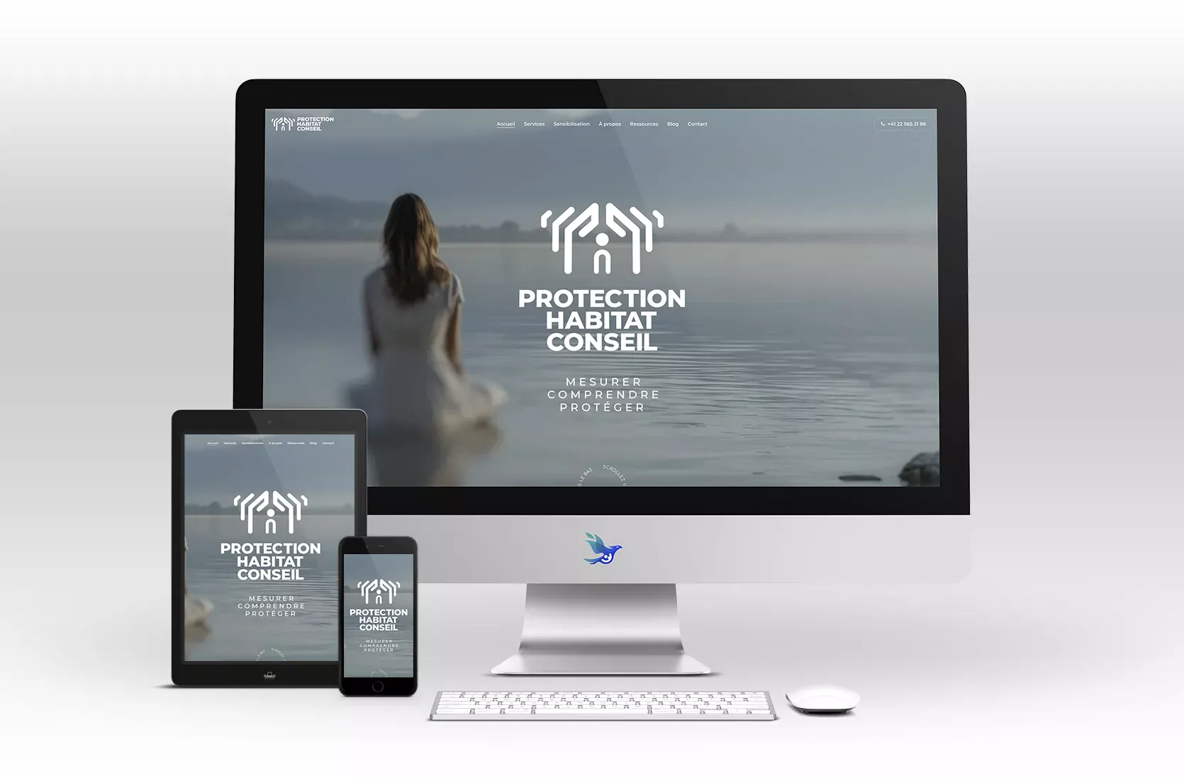 Site internet Protection Habitat Conseil Responsive