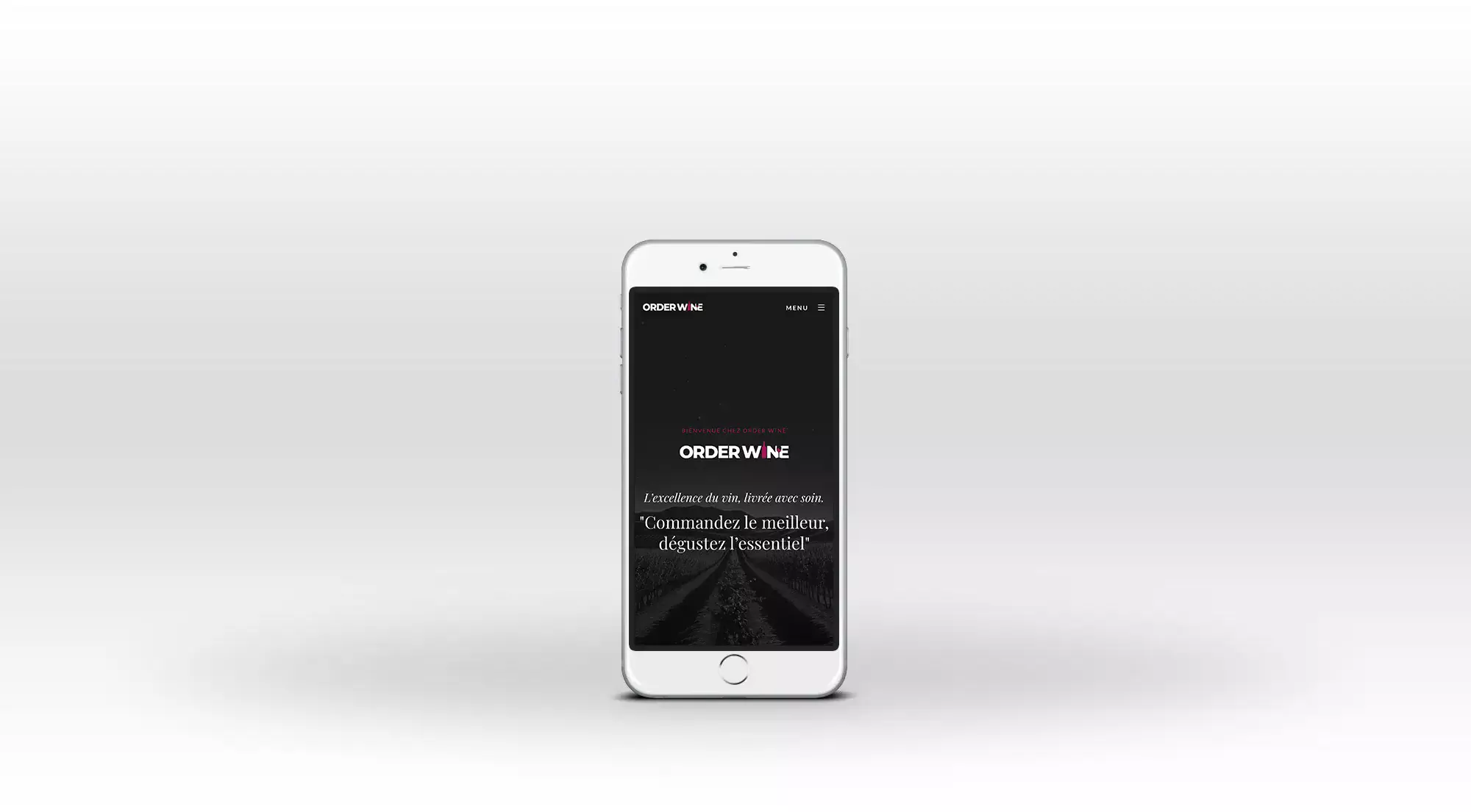Site internet Orederwine by Creavolution alias David Lartigue Web designer