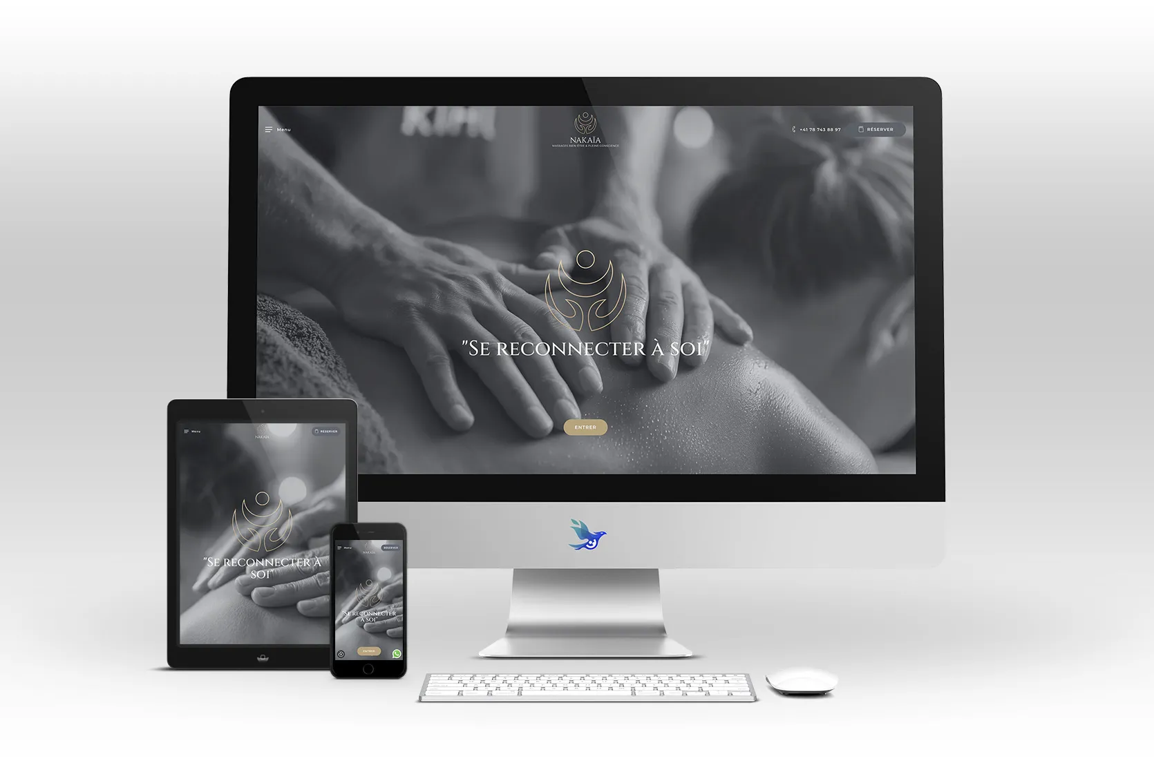 Site internet Nakaïa par Creavolution alias David Lartigue