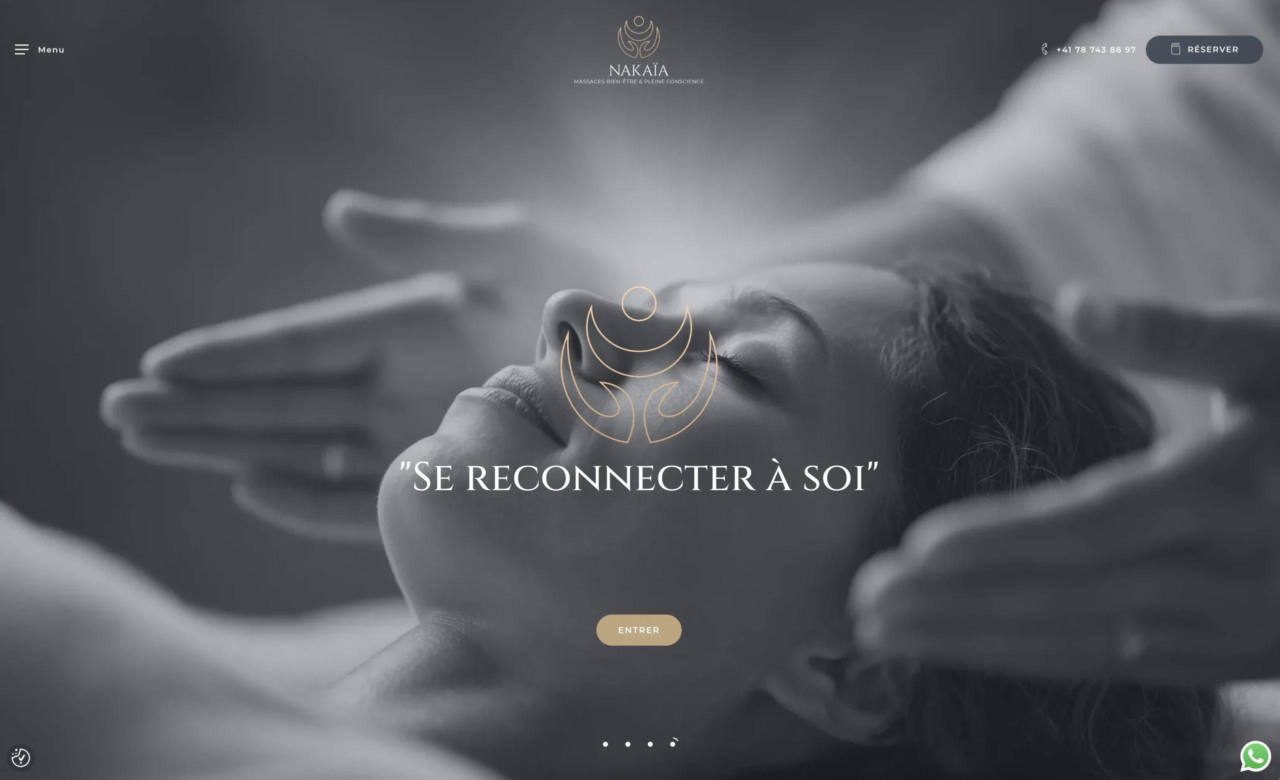 Site internet Nakaïa par Creavolution alias David Lartigue