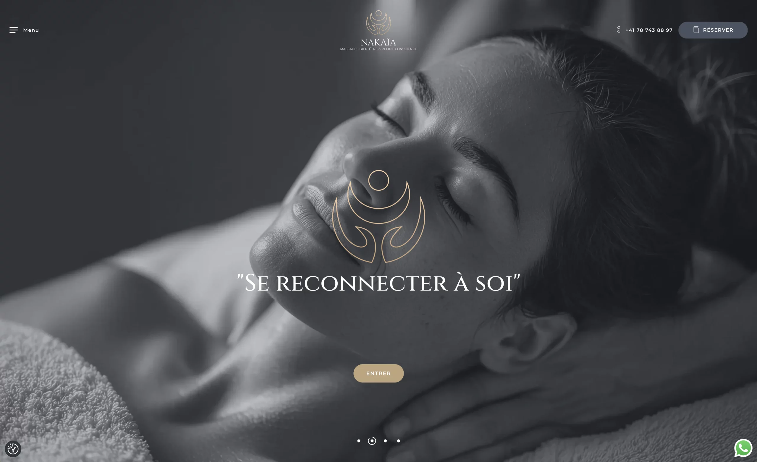 Site internet Nakaïa par Creavolution alias David Lartigue
