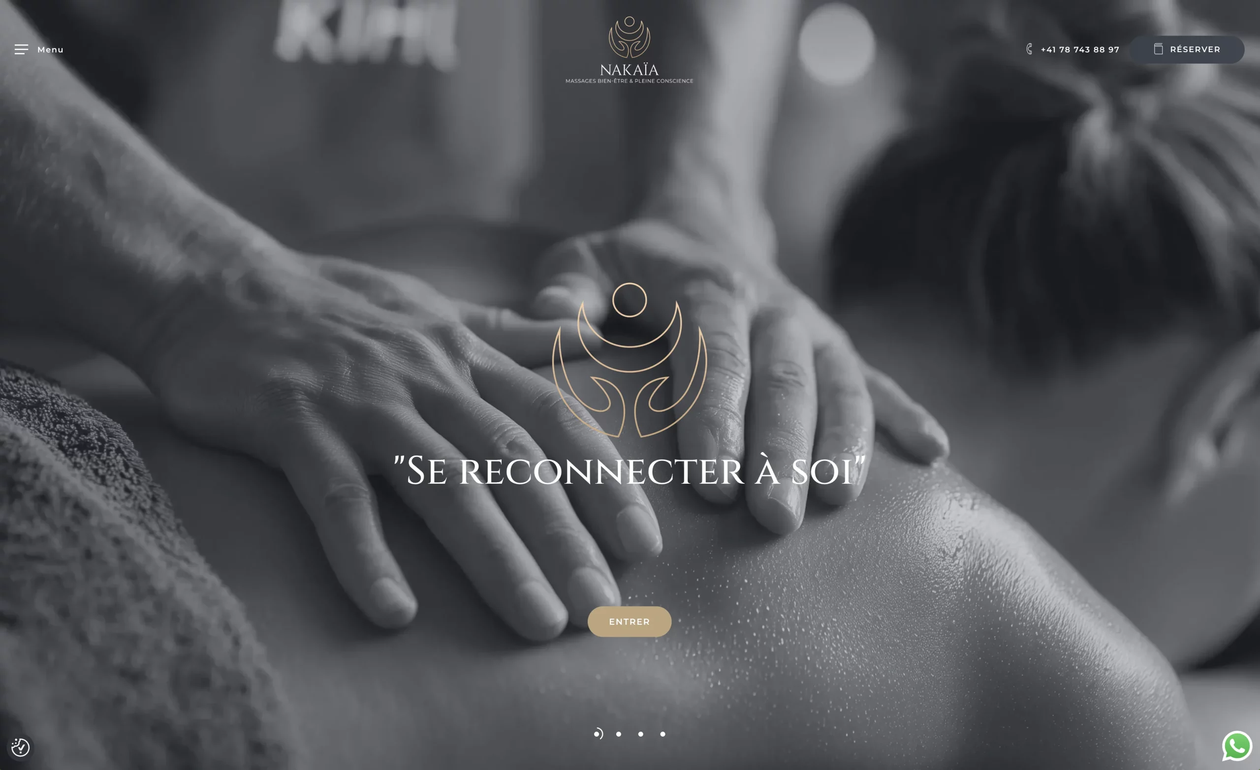 Site internet Nakaïa par Creavolution alias David Lartigue