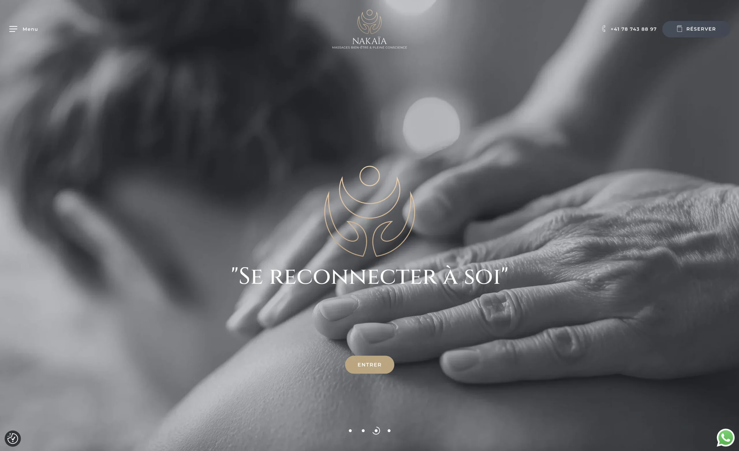 Site internet Nakaïa par Creavolution alias David Lartigue
