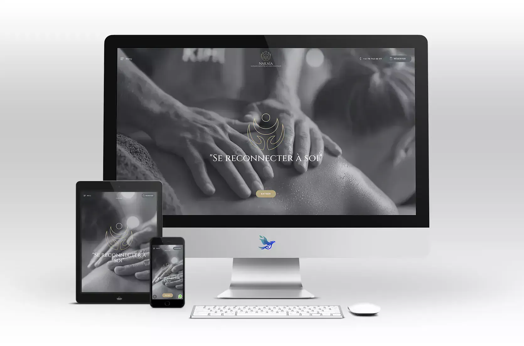 Site internet Nakaïa par Creavolution alias David Lartigue