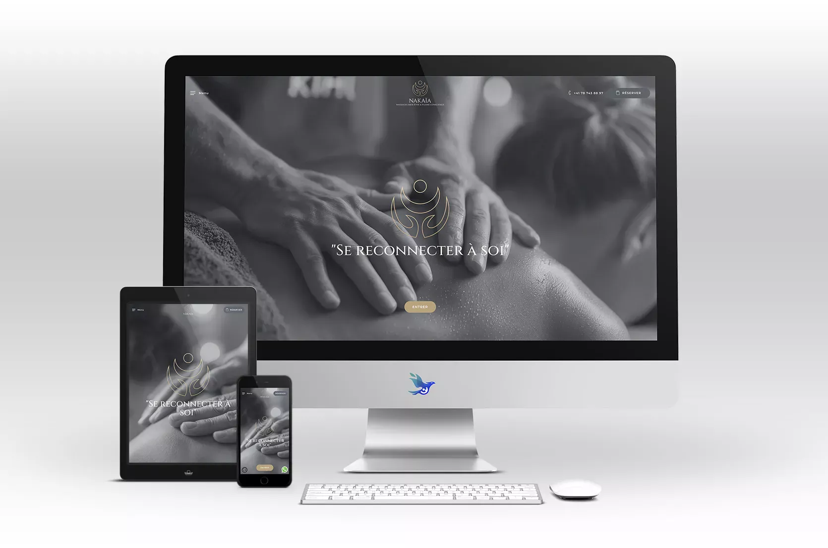 Site internet Nakaïa par Creavolution alias David Lartigue