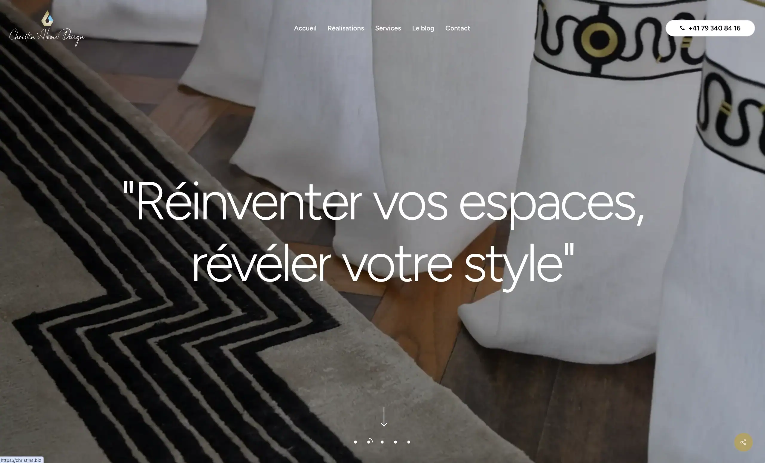 Site internet Christin's Home Design