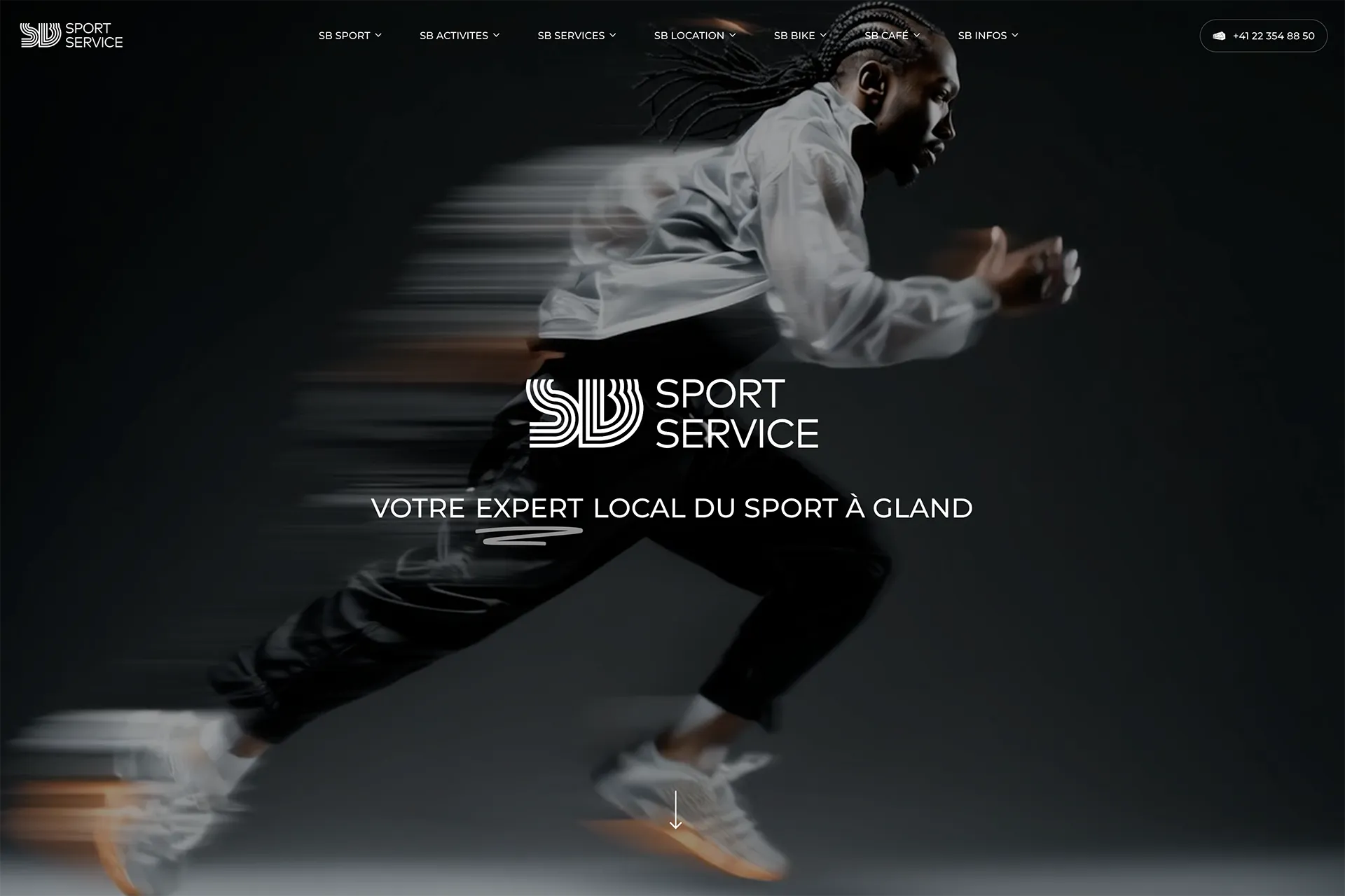 Site internet SB Sport By Creavolution