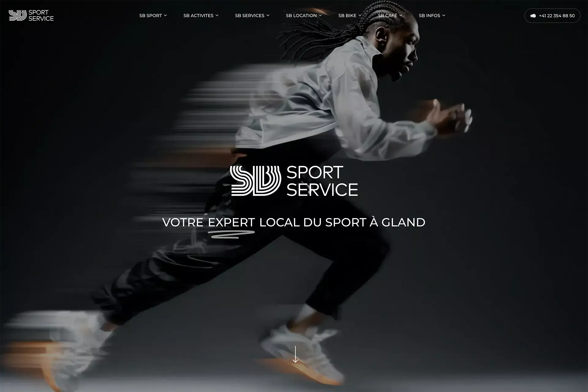 Site internet SB Sport By Creavolution