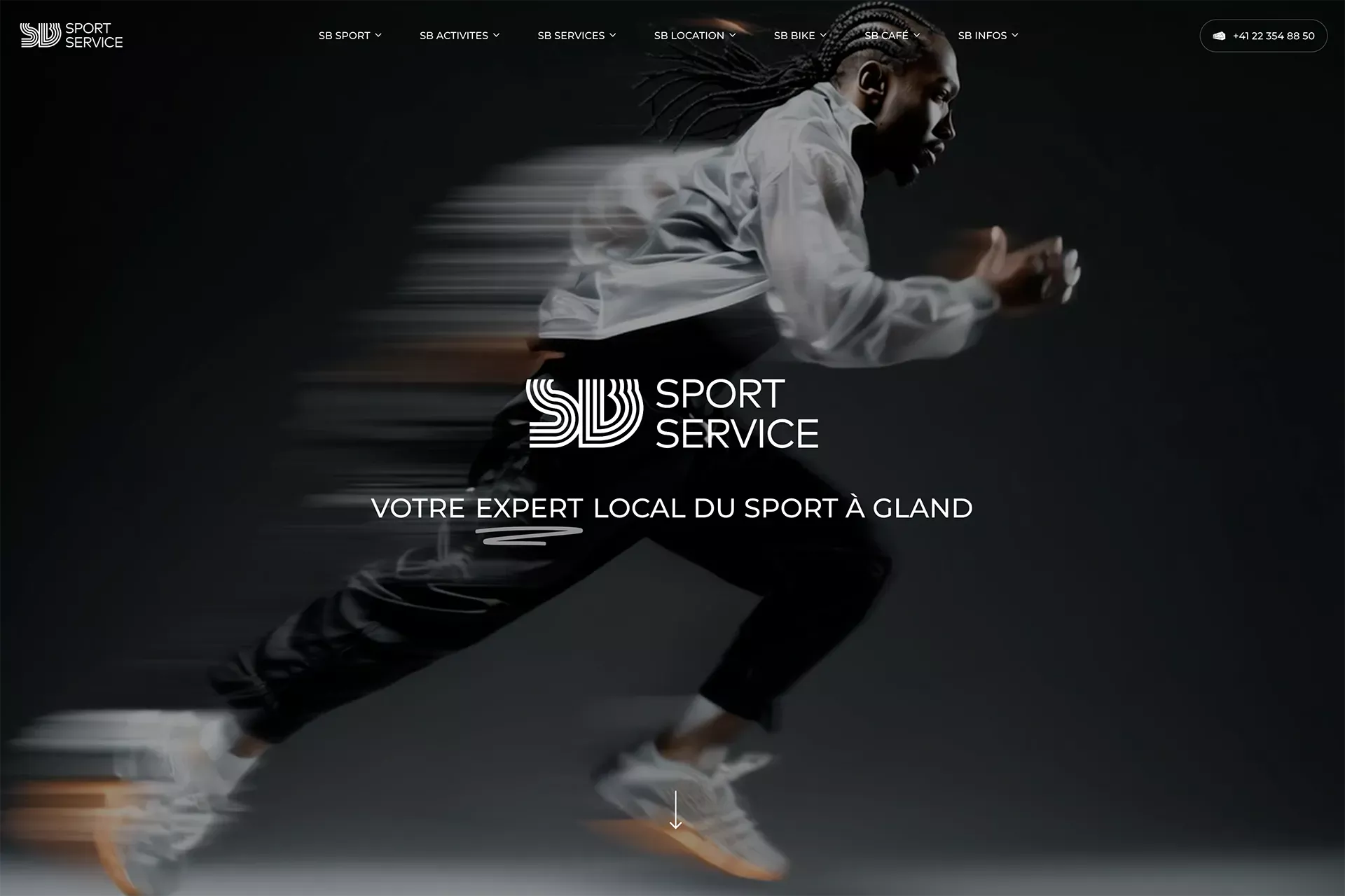 Site internet SB Sport By Creavolution