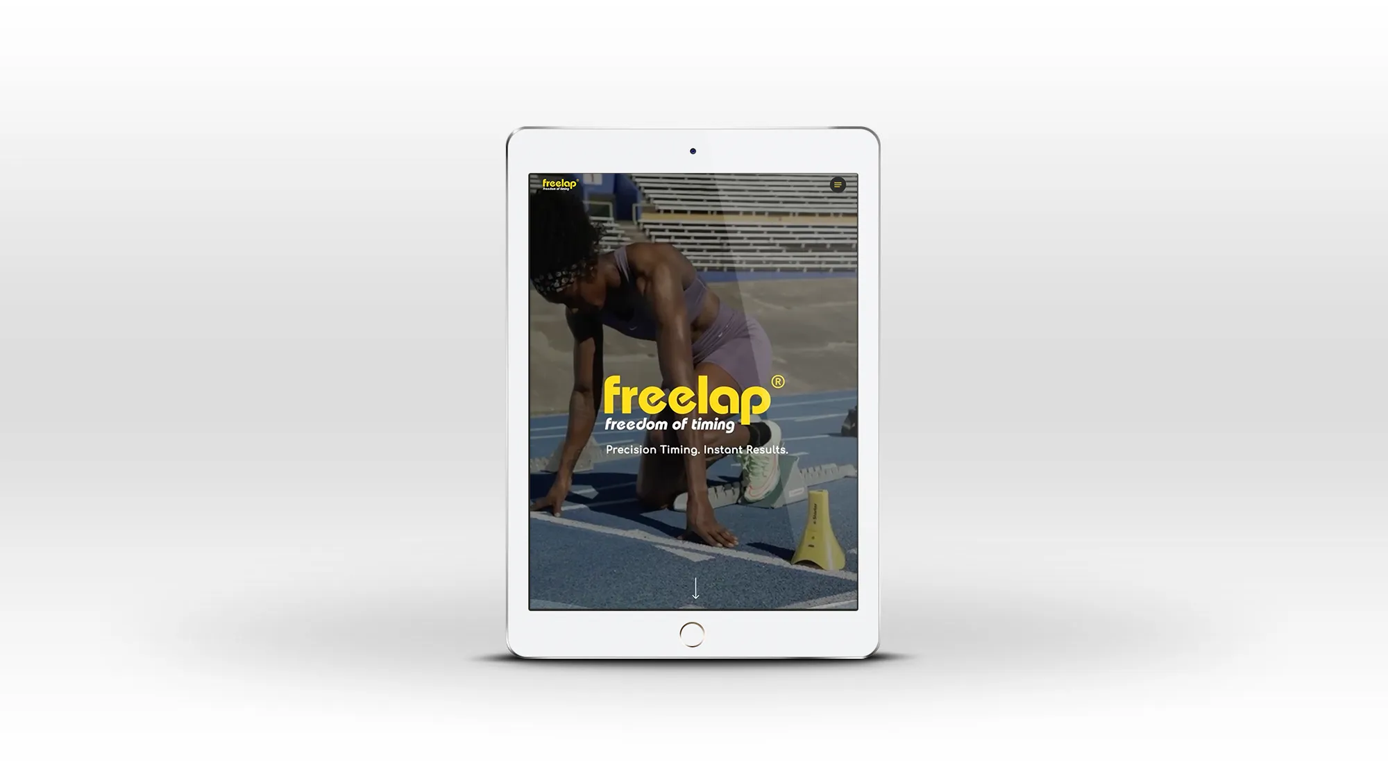 Site internet Freelap SA By Creavolution
