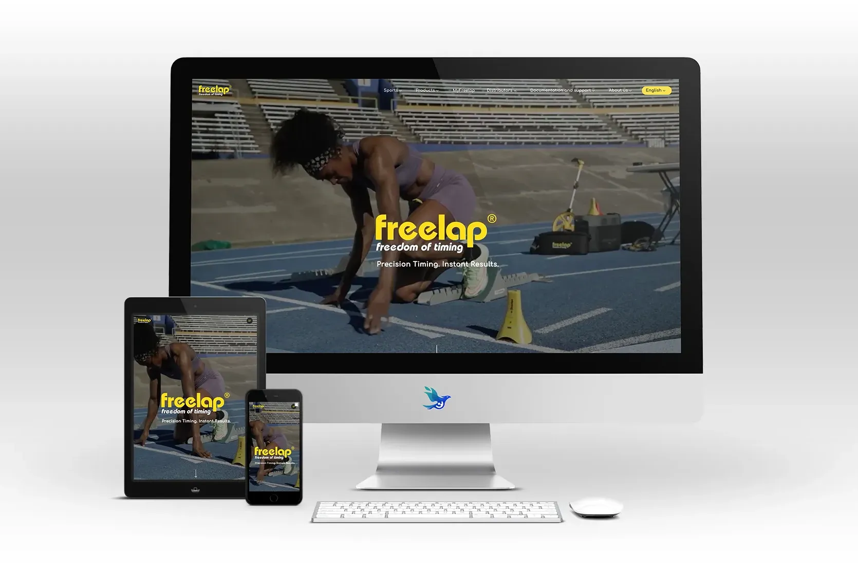 Site internet Freelap by Creavolution 2026
